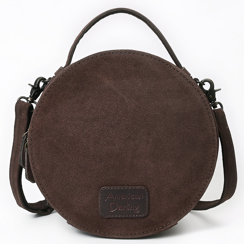 American Darling Canteen Bag Beautifully Suede Leather women bag Handbag