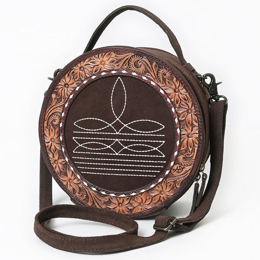 American Darling Canteen Bag Beautifully Suede Leather women bag Handbag