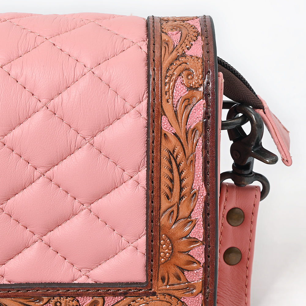 American Darling Crossbody Hand Tooled Genuine Leather Women Bag Western Handbag Purse