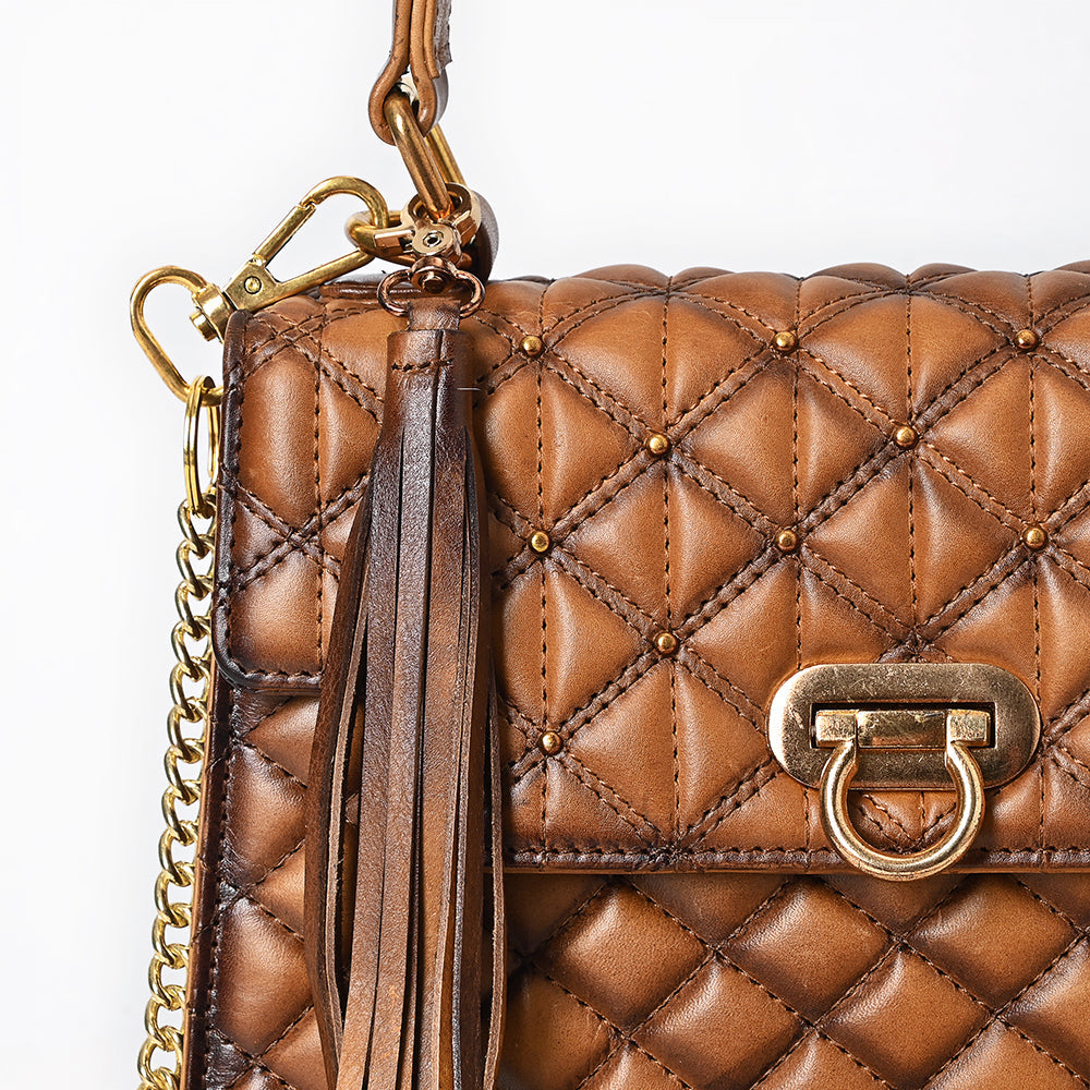 American Darling Crossbody Genuine Leather Women Bag Western Handbag Purse