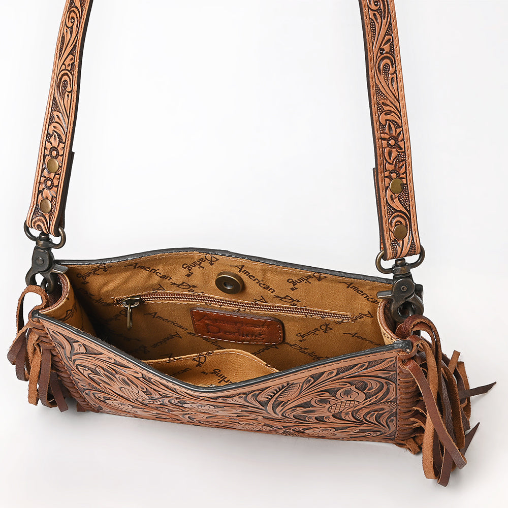 American Darling Cross Body Hand Tooled Genuine Leather women bag western Handbag Purse