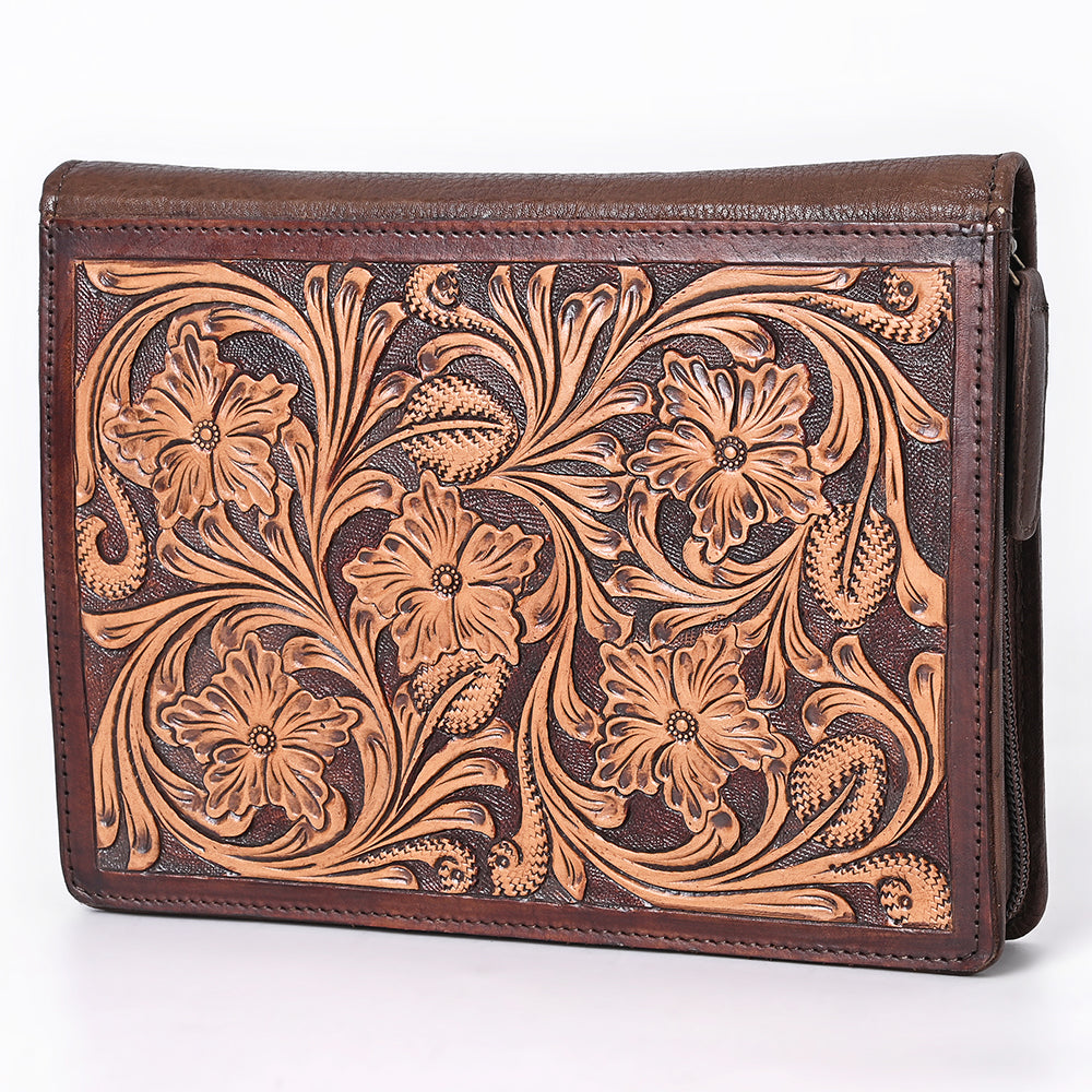 American Darling IPad-Holder Beautifully Hand Tooled Genuine Western Leather Cover Case Women & Men