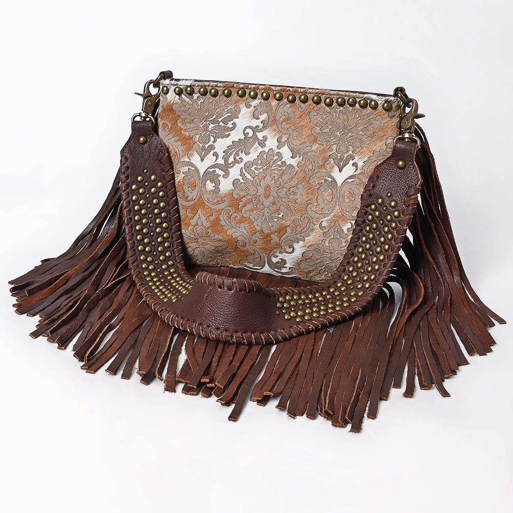 American Darling Crossbody Hair-On Genuine Leather Women Bag Western Handbag Purse