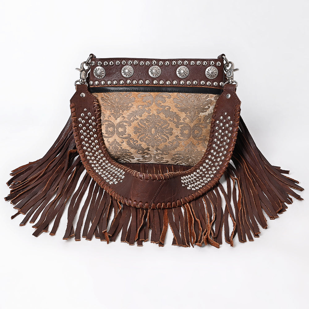 American Darling Crossbody Hair-On Genuine Leather Women Bag Western Handbag Purse