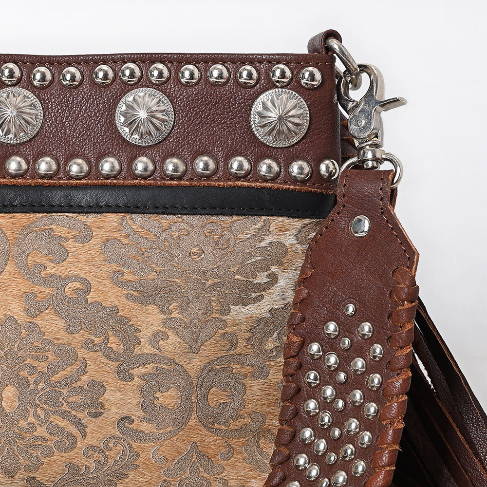 American Darling Crossbody Hair-On Genuine Leather Women Bag Western Handbag Purse