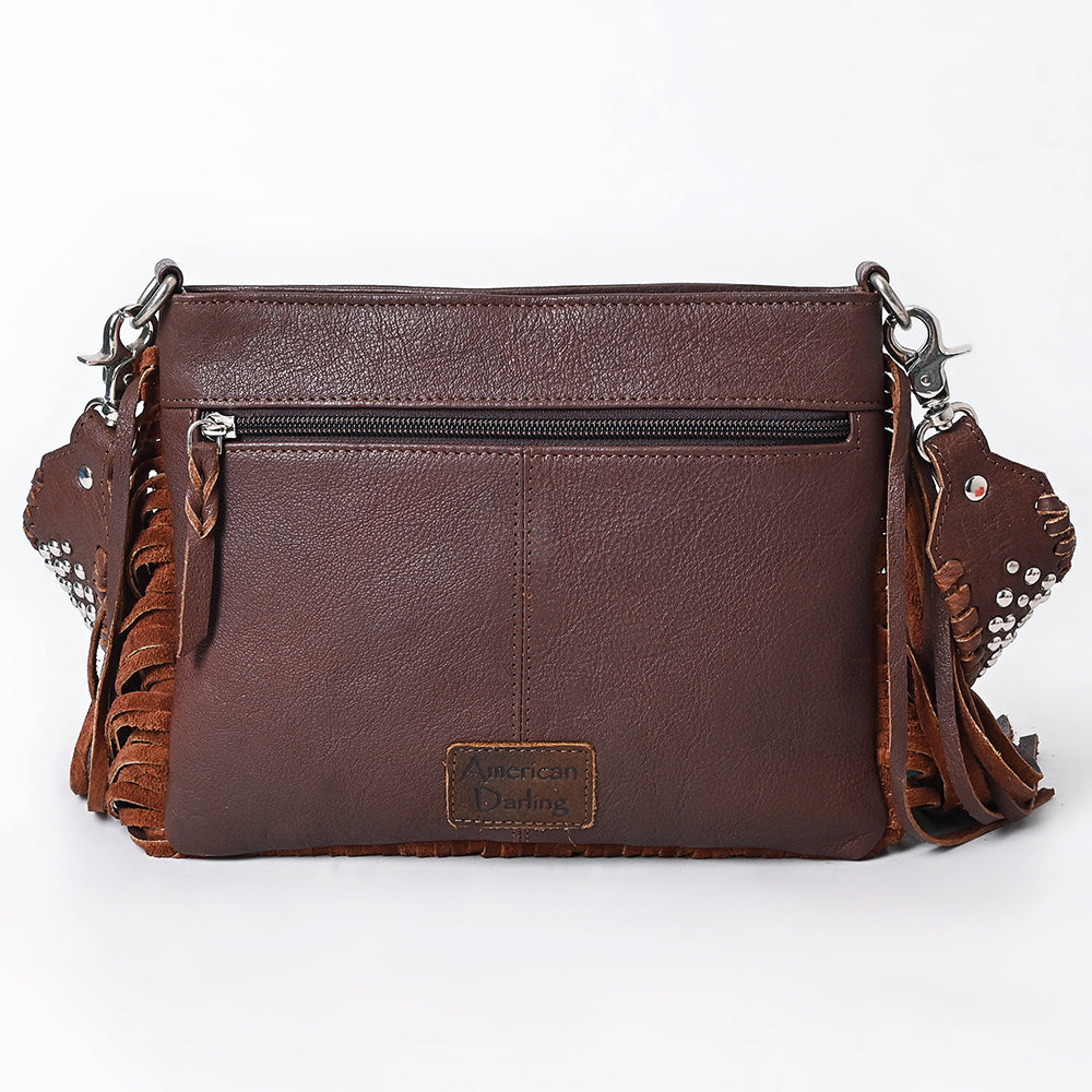 American Darling Crossbody Hair-On Genuine Leather Women Bag Western Handbag Purse