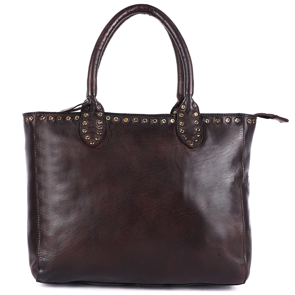 Spaghetti Western Tote Genuine Leather women bag western handbag purse