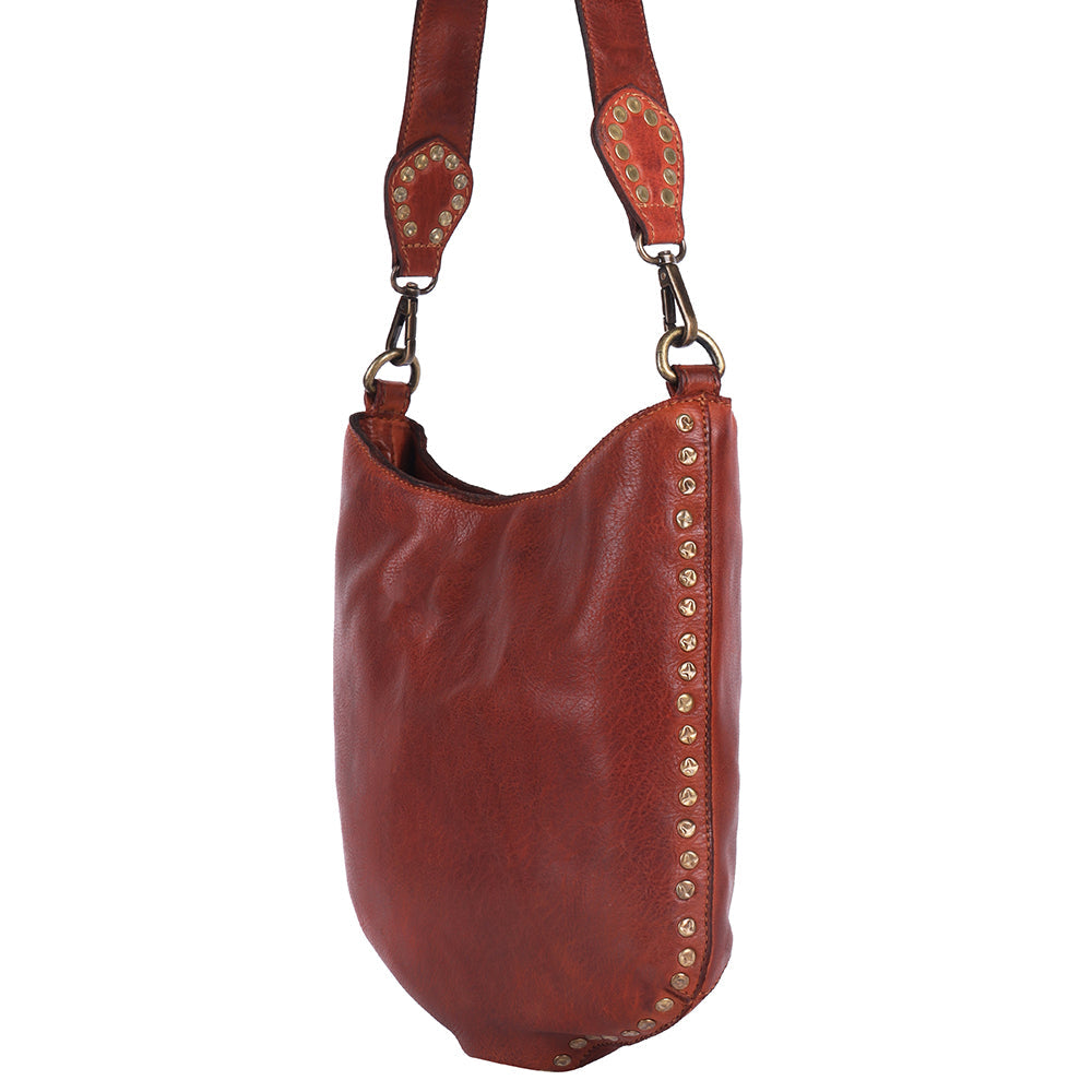 Spaghetti Western Crossbody Genuine Leather women bag western handbag purse