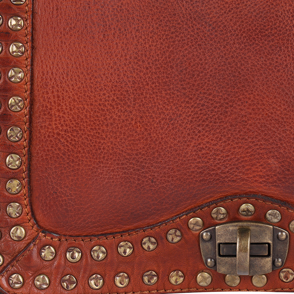 Spaghetti Western Crossbody Genuine Leather women bag western handbag purse