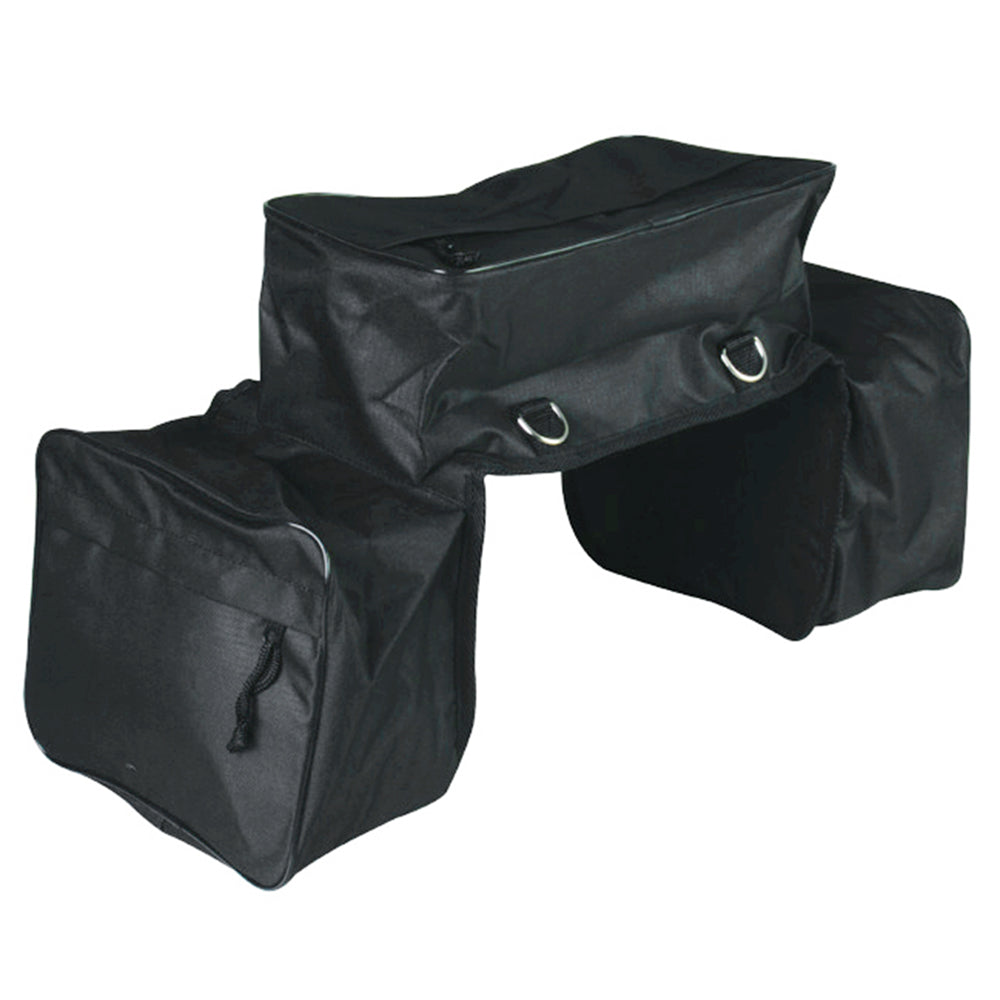 INSULATED COMBO SADLE BAG-BK
