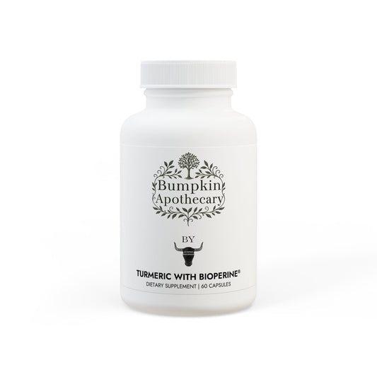 Turmeric with BioPerine® (Black Pepper Fruit Extract) Supplement (60 Capsules)