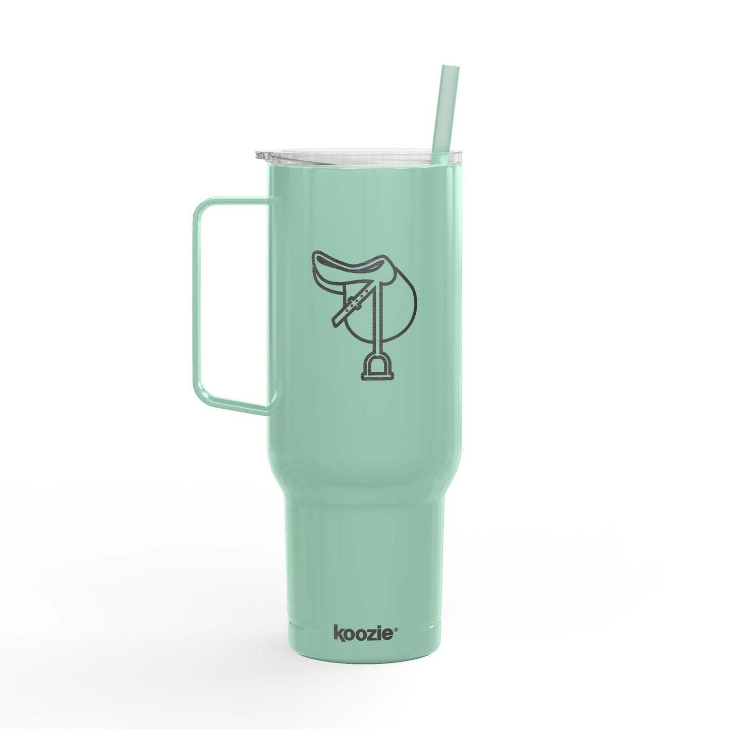 Insulated Tumbler with Lid, 40oz (Engraving) - Saddle