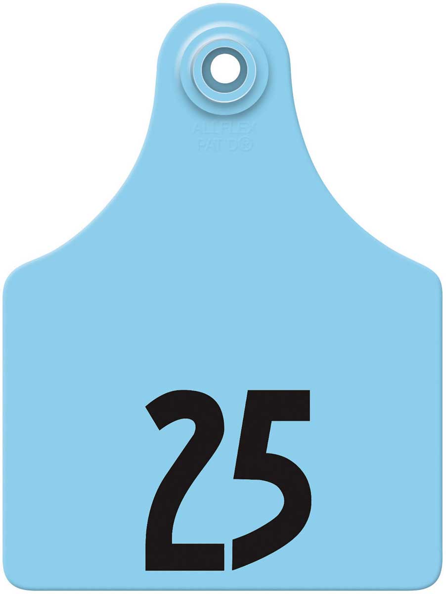 ALLFLEX: LARGE - FEM/SM - YELLOW - 176-200