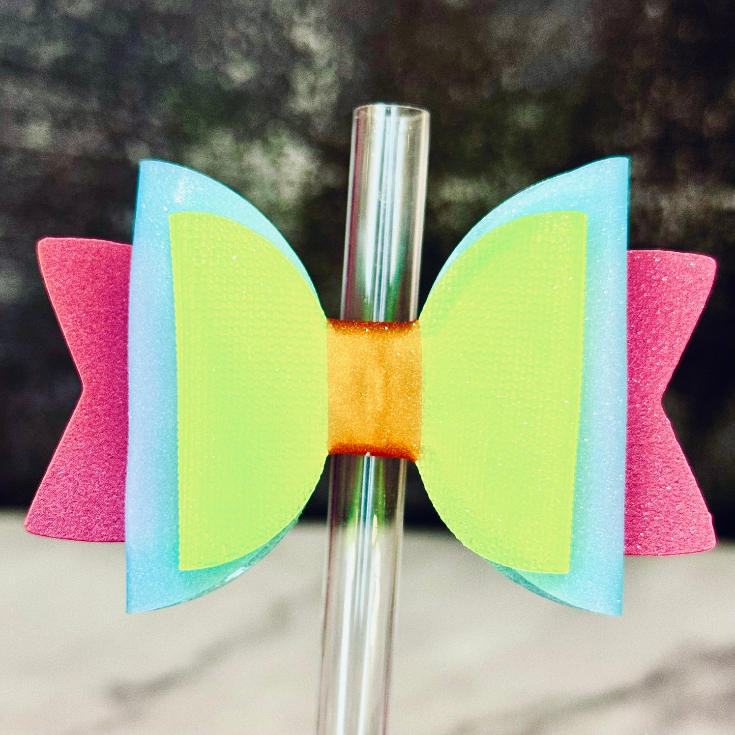 Neon Tumbler Bow