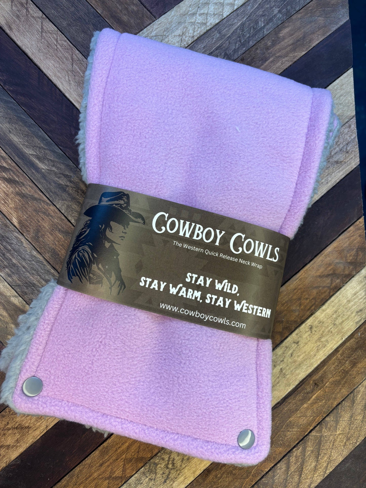 Lilac Cowboy Cowl