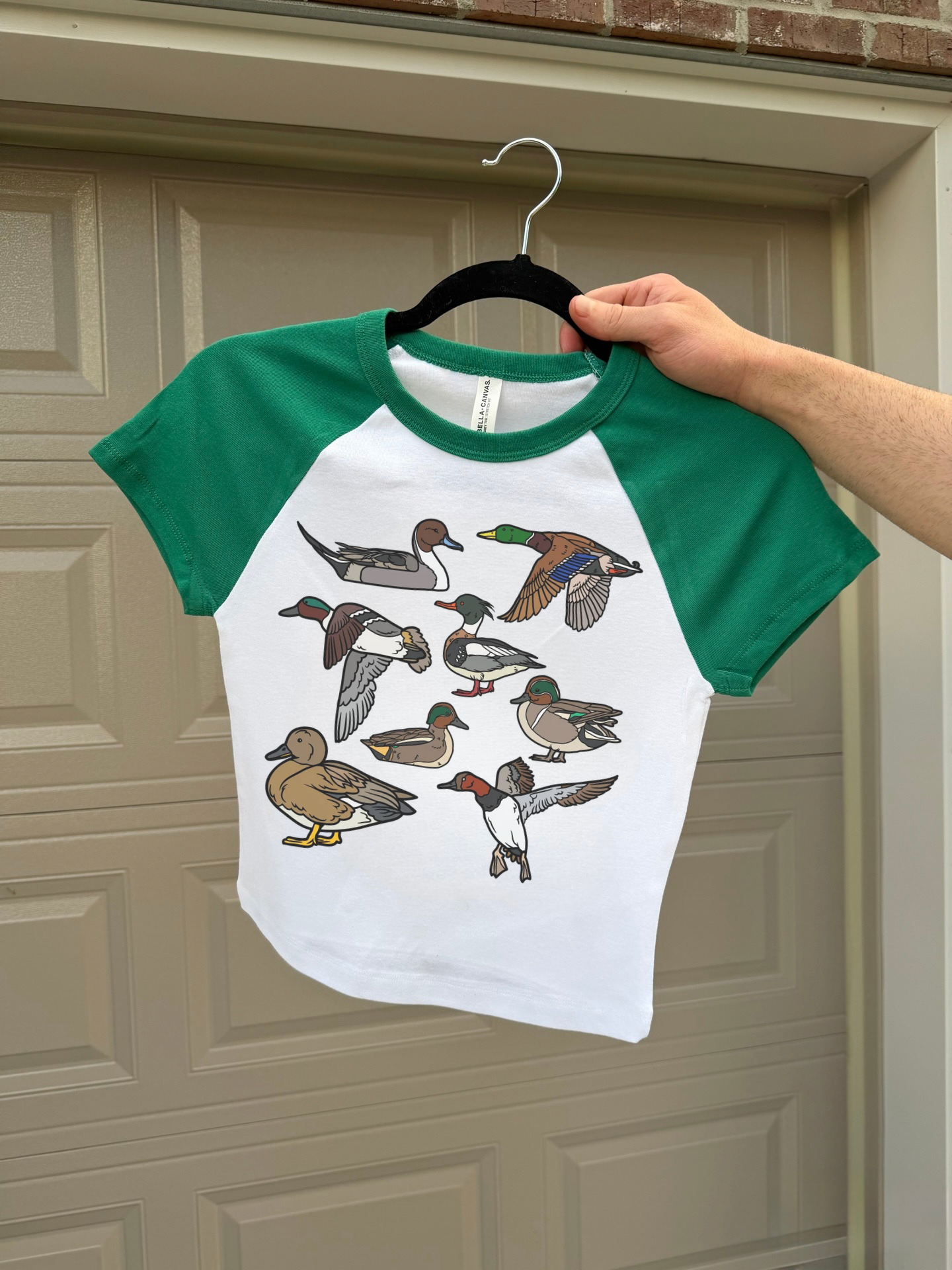 Duck Collage Baby Tee