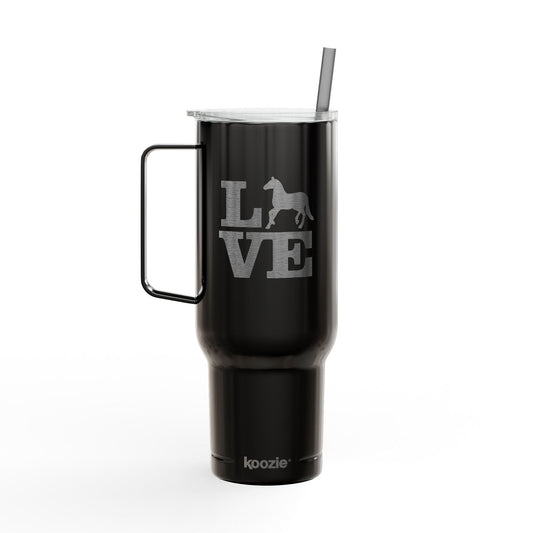 Insulated Tumbler with Lid, 40oz (Engraving) - Love