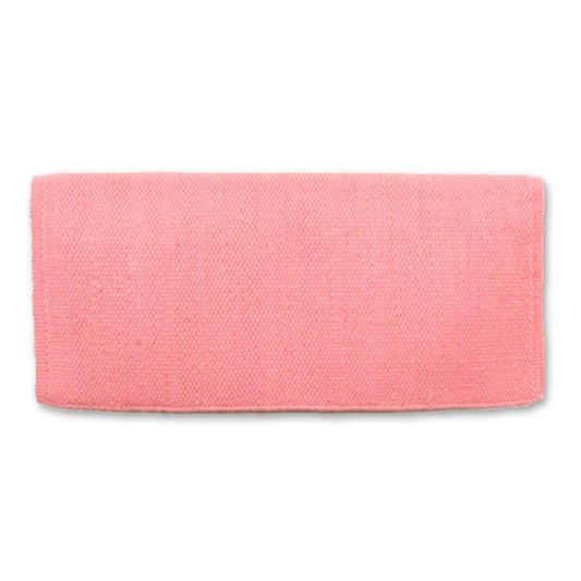 1314P-75 San Juan 24x24 Sweet Pink New Zealand Wool Pony Saddle Blanket