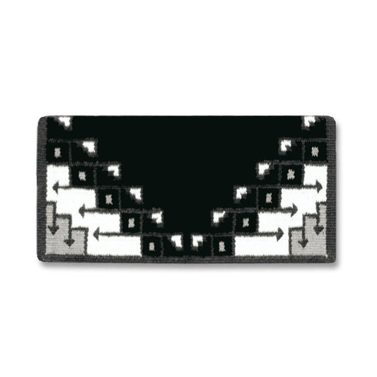 1447-9 Pueblo 38x34 New Zealand Wool Saddle Blanket