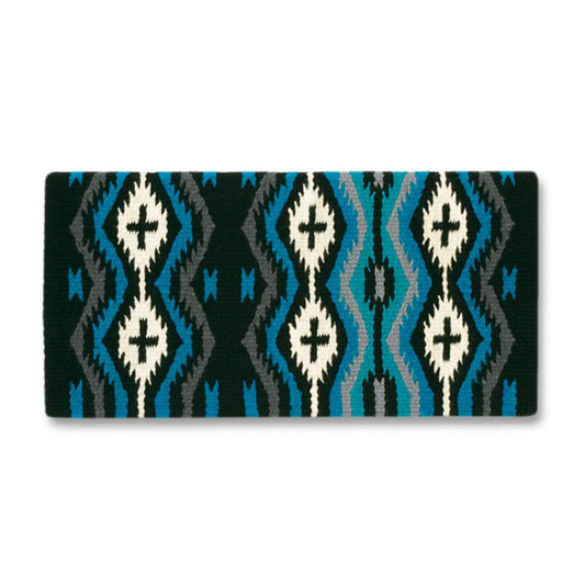 1453-1 Las Cruces 36X34 NEW ZEALAND WOOL SADDLE BLANKET