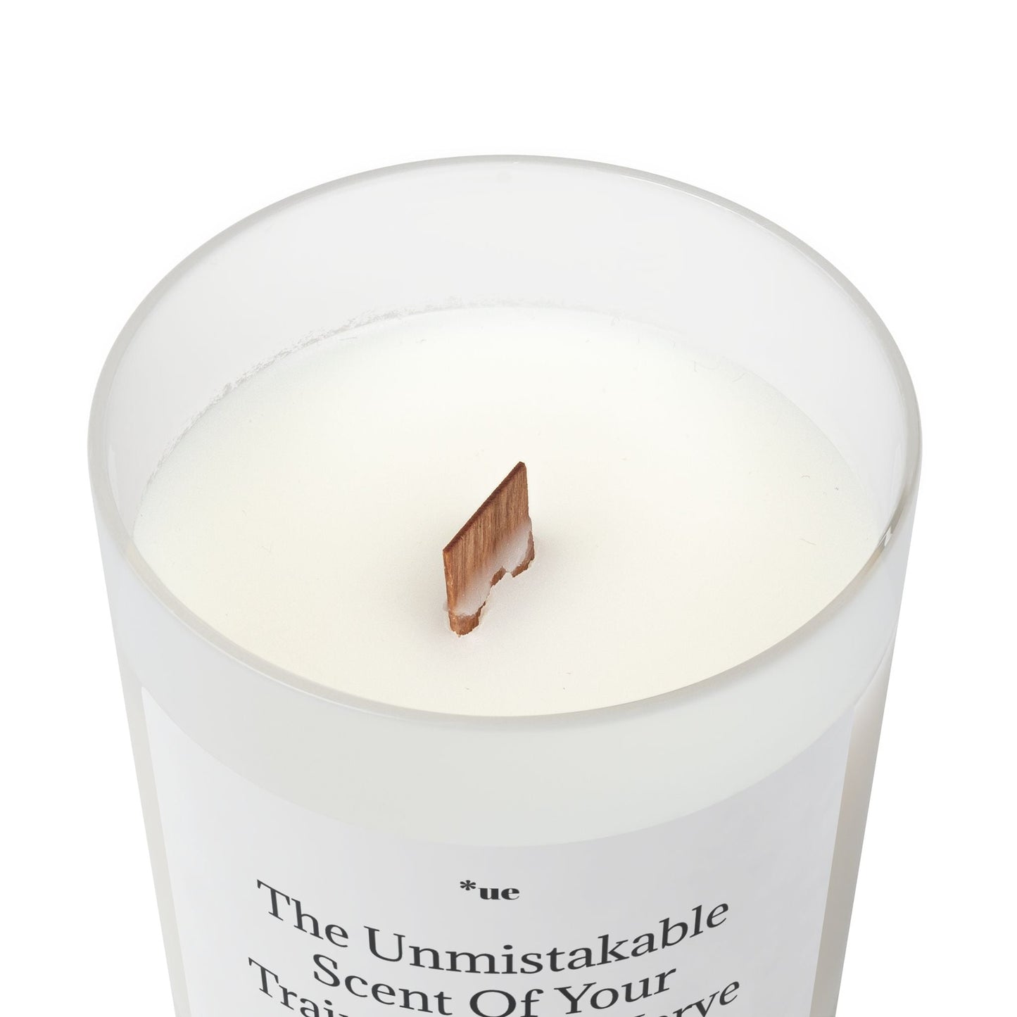 Frosted Glass Candle, 11oz - Trainer's Last Nerve