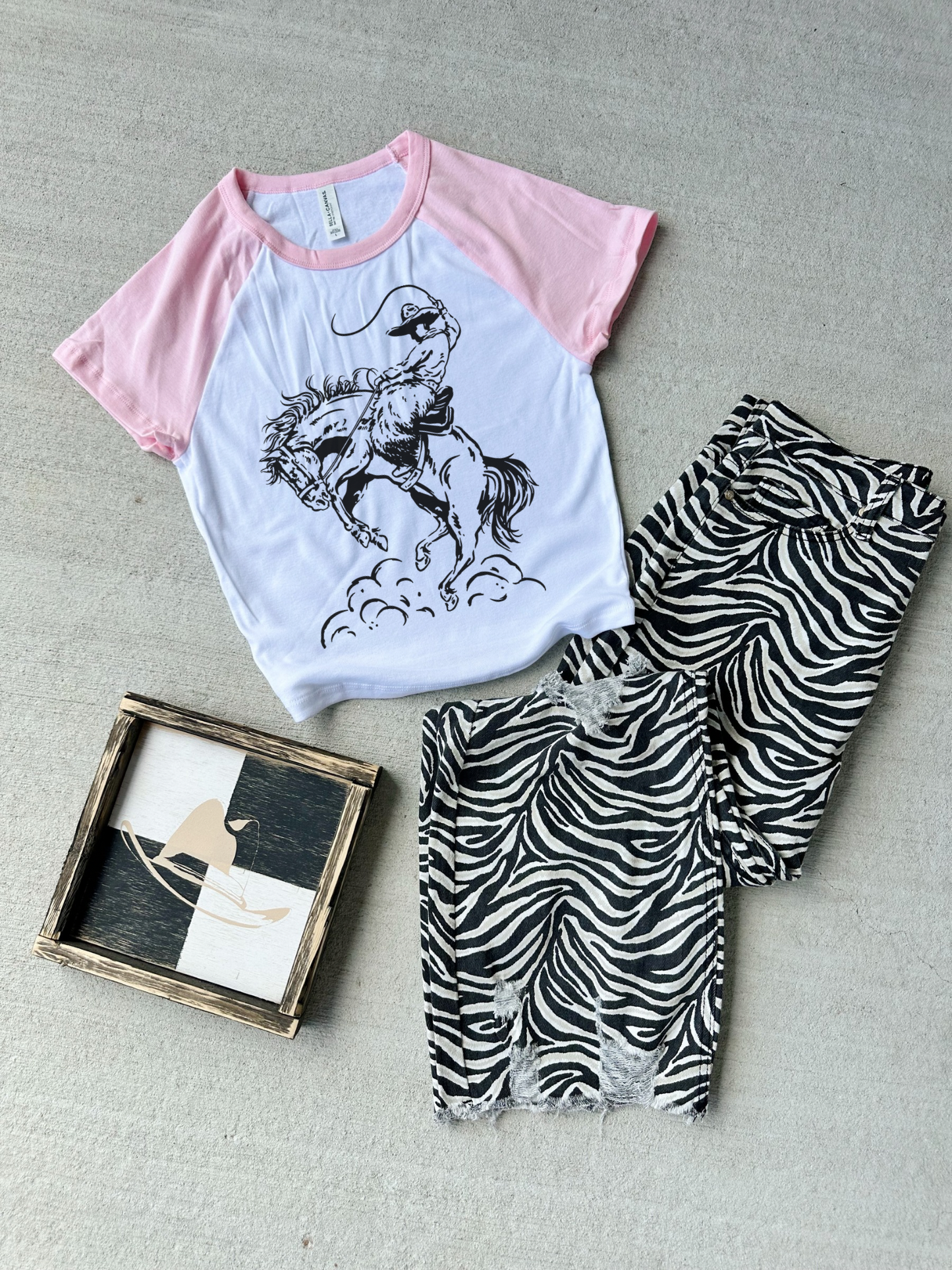 Cowboy Doodle Baby Tee
