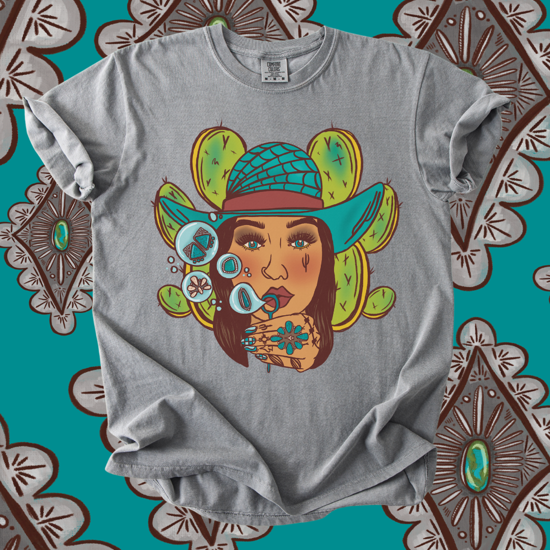 Blowing Bubbles tee