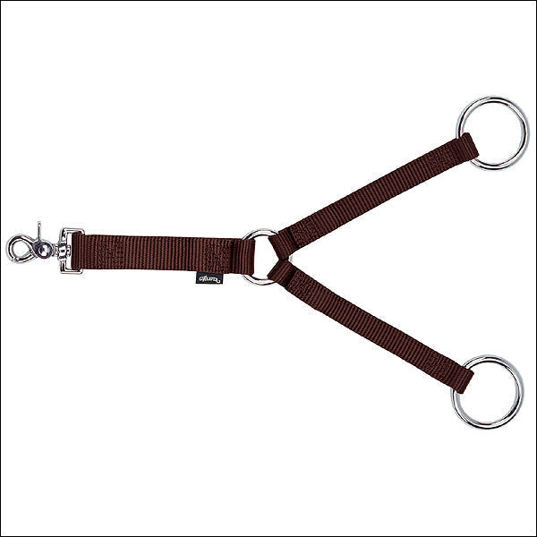 Weaver Brown Nylon Horse Training Fork Breast Collar Attachment