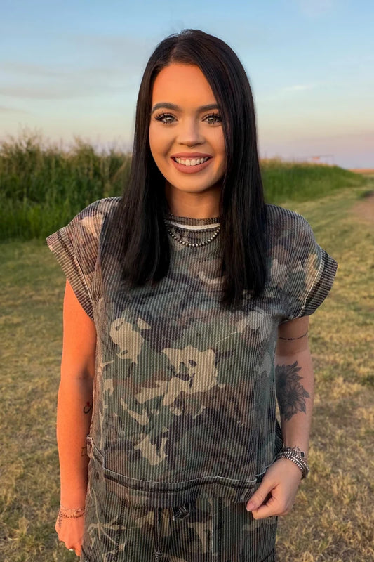 Camo Canyon Top