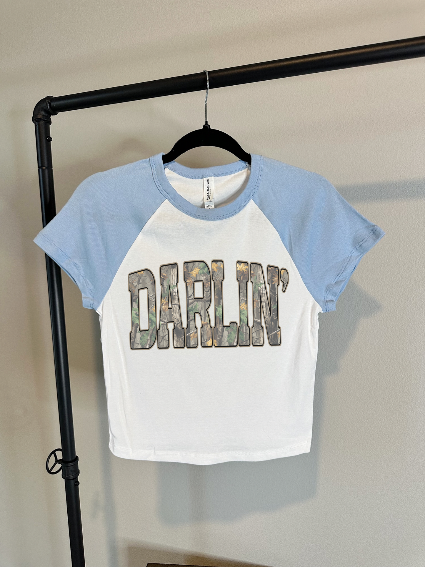 Camo Darlin’ Baby Tee
