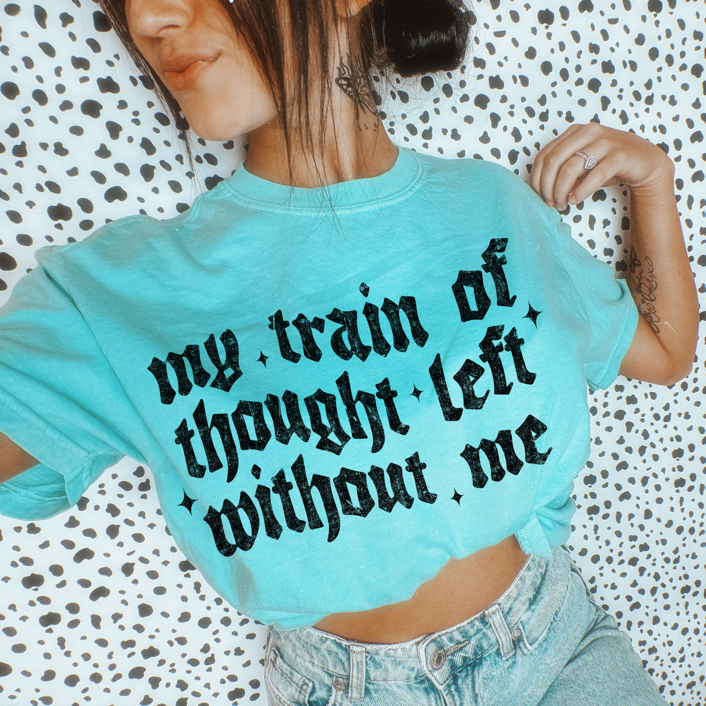 Train of thought tee