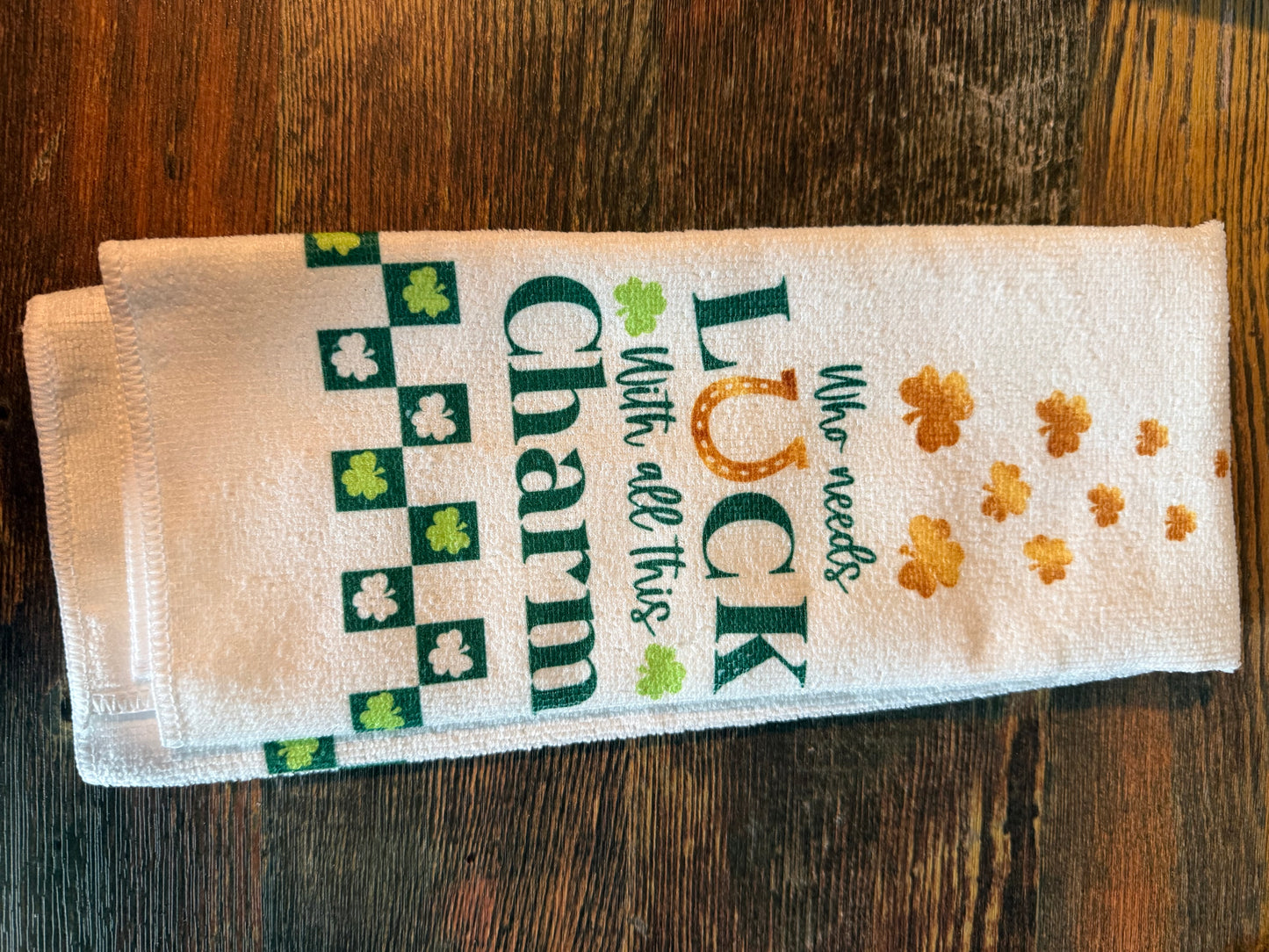 Luck and charm Kitchen Towel
