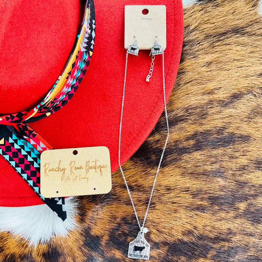 “Till The Cows Come Home” Necklace Set