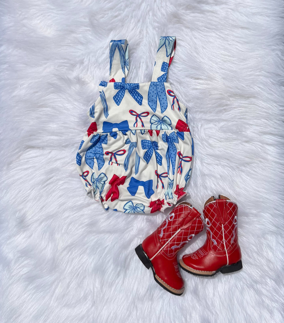 Star Spangled Bow Bubble (FINAL SALE)