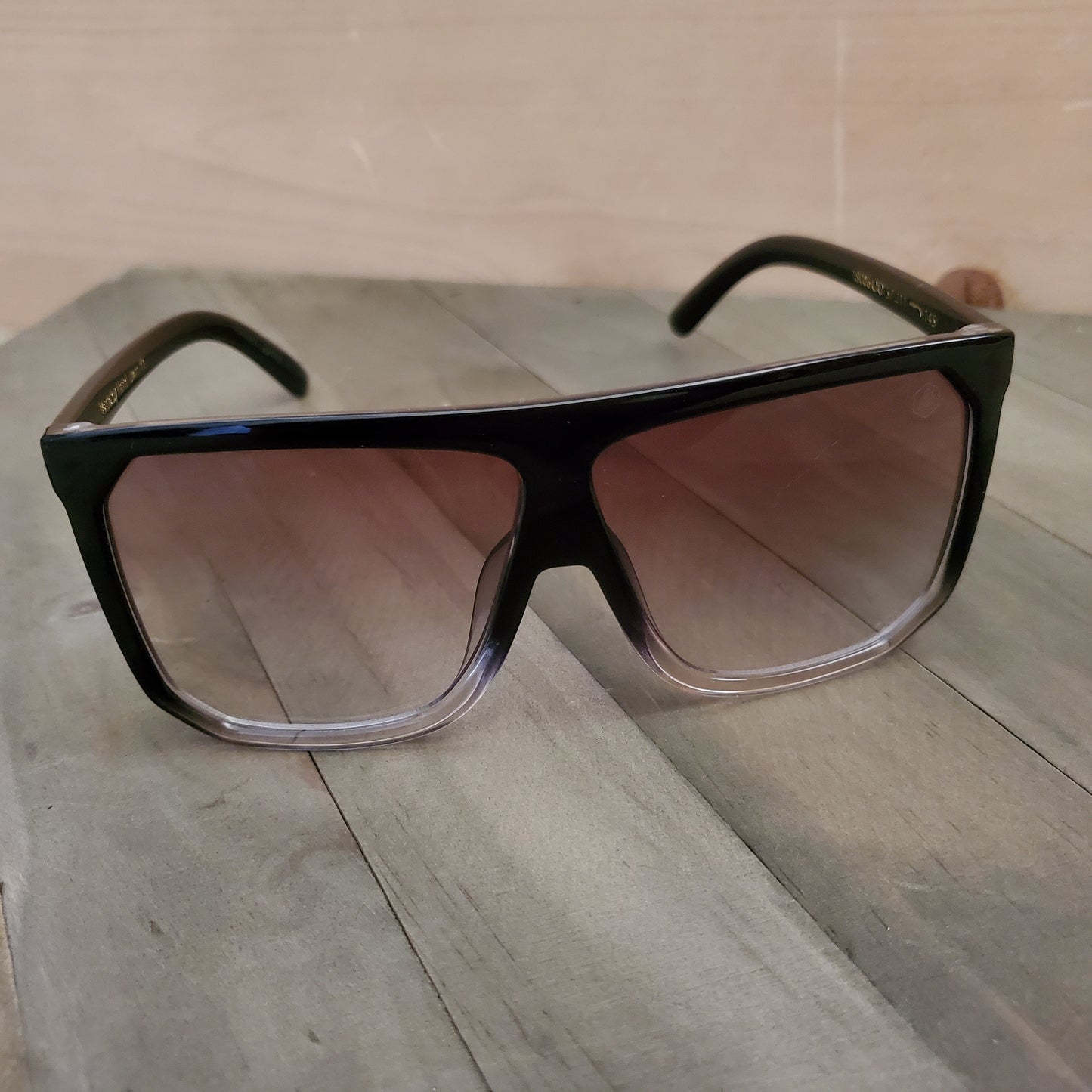Ignite Black and Clear American Bonfire Co Sunglasses