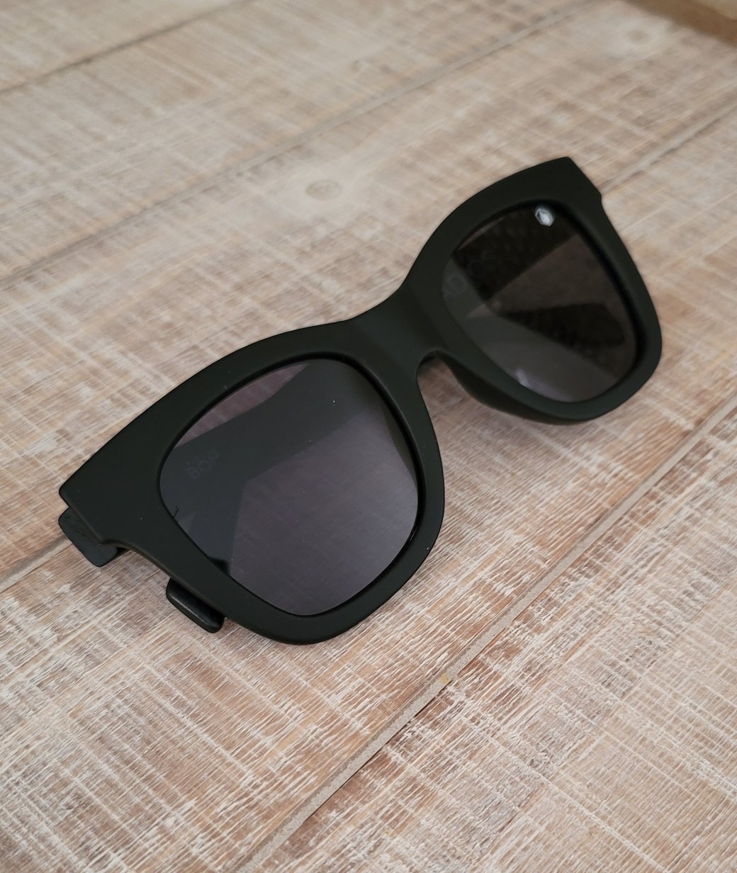 American Bonfire Co Adios Black Sunglasses