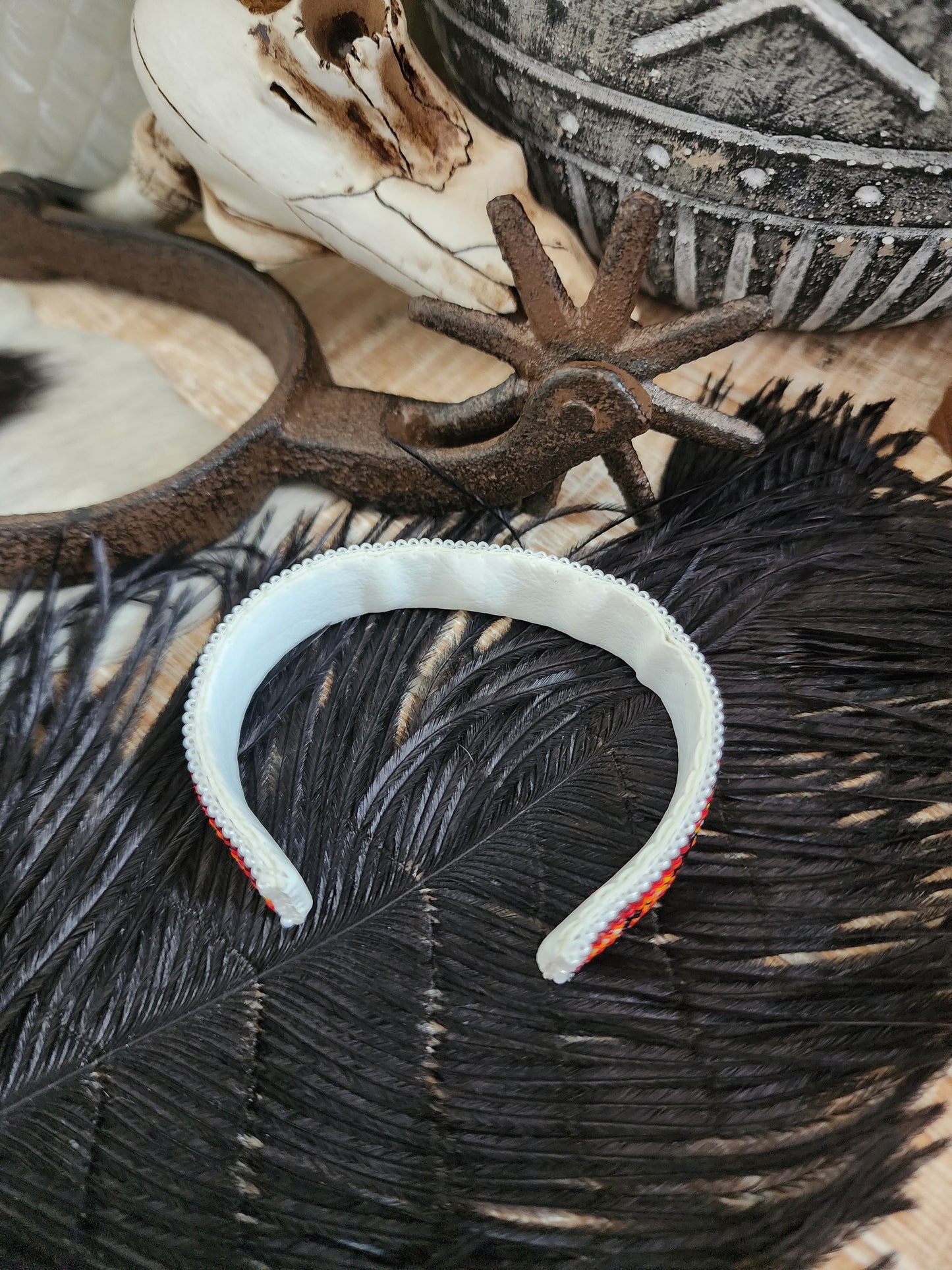 SHIRLEY BEGAY BEADED CUFF