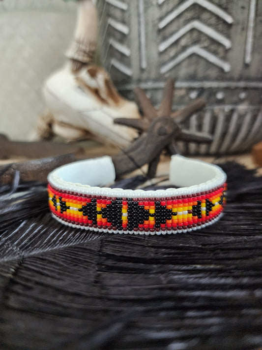 SHIRLEY BEGAY BEADED CUFF