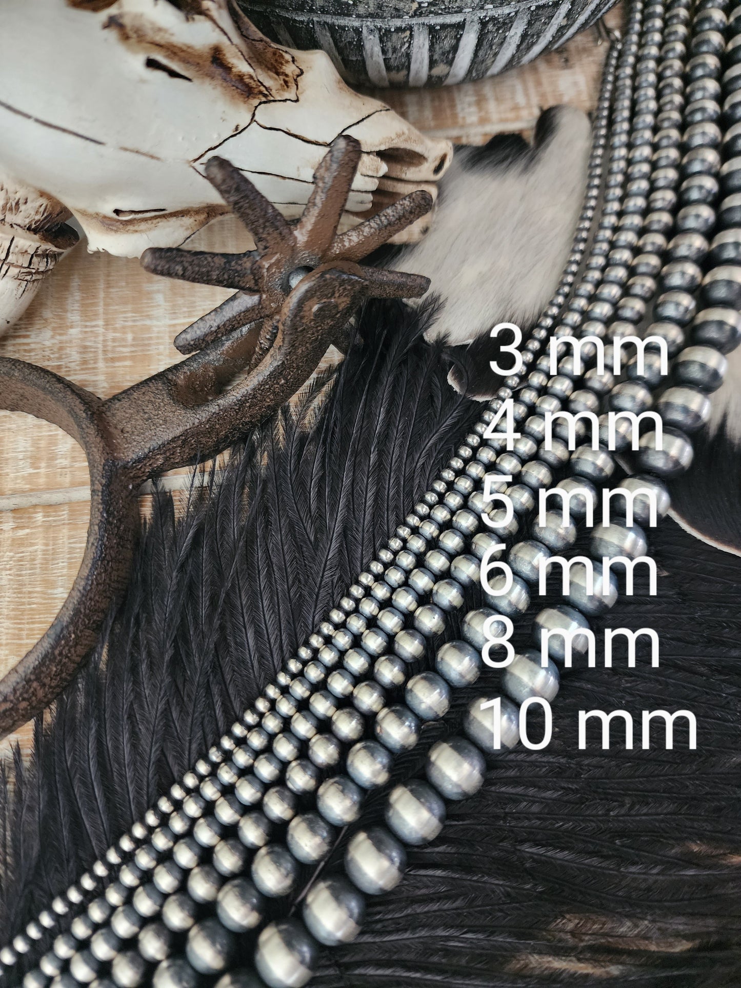 6 MM NAVAJO PEARLS
