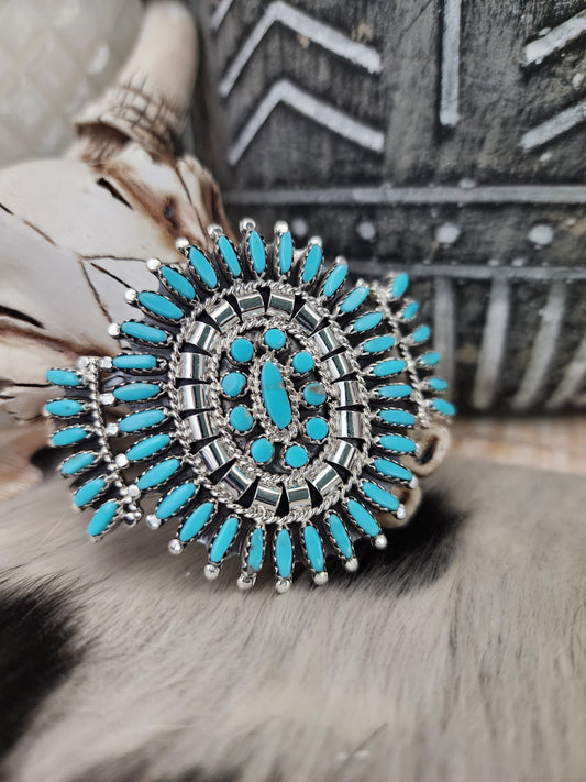 ROSEMARY TOM NEEDLEPOINT CLUSTER CUFF