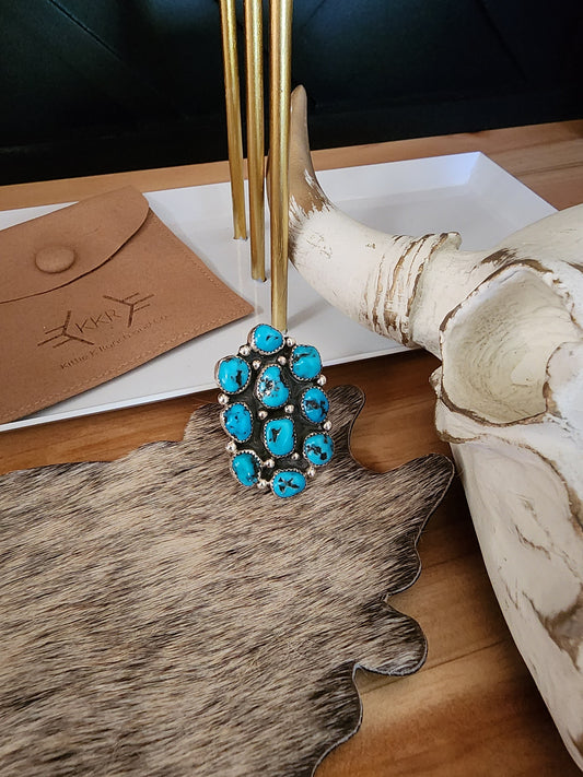 DOROTHY YAZZIE NUGGET CLUSTER RING