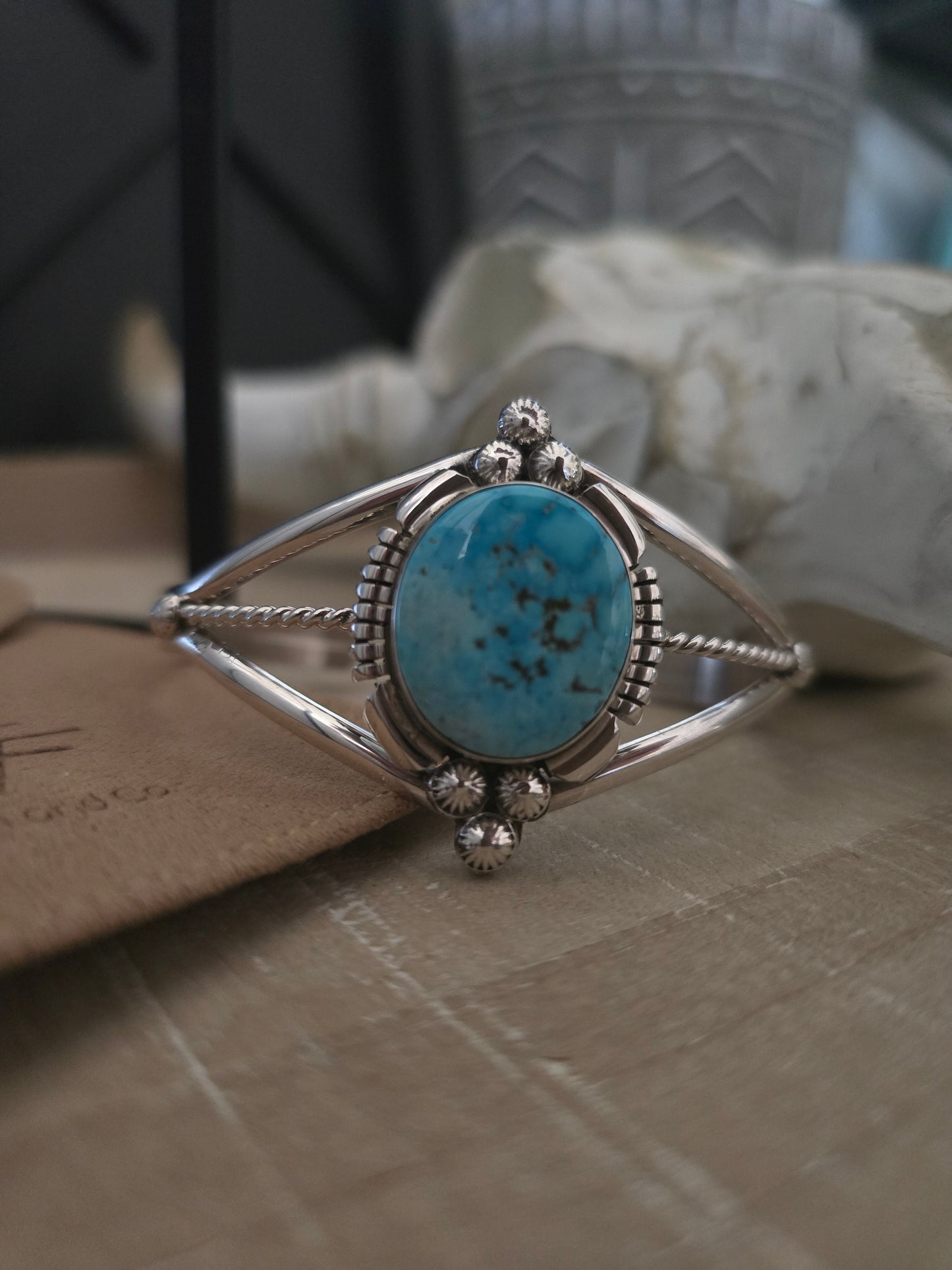 MARIE BAHE TURQUOISE CUFF