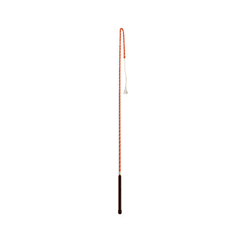 STOCK WHIP 50" SHAFT 18" LASH-ORANGE
