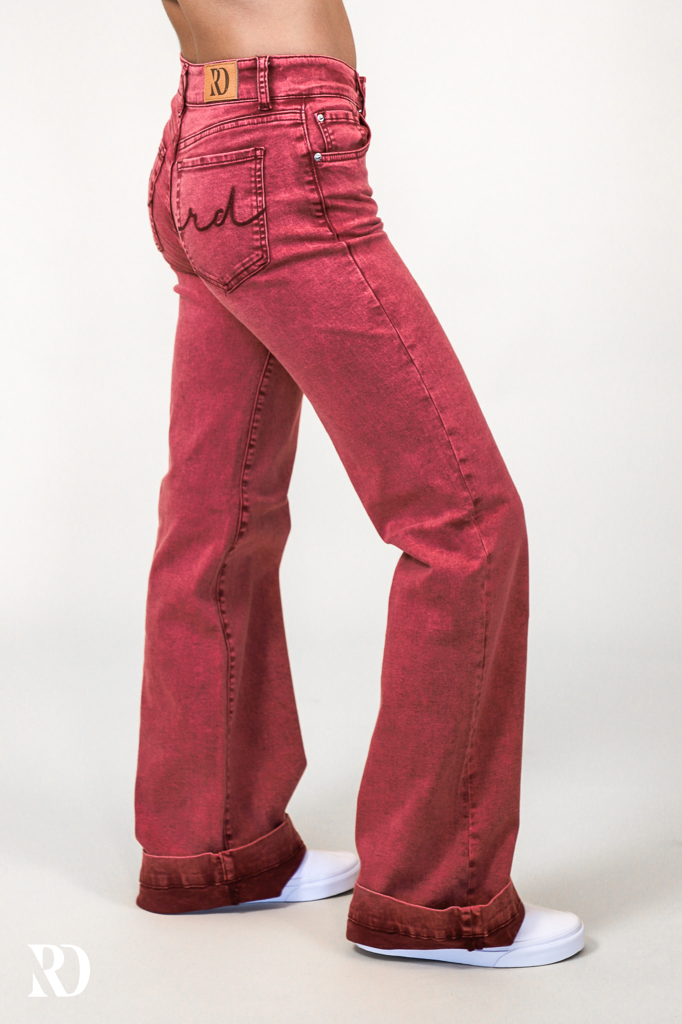 SIGNATURE TROUSER - MERLOT