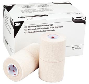 3M™ VETERINARY ELASTIC ADHESIVE TAPE 4 IN X 3 YD