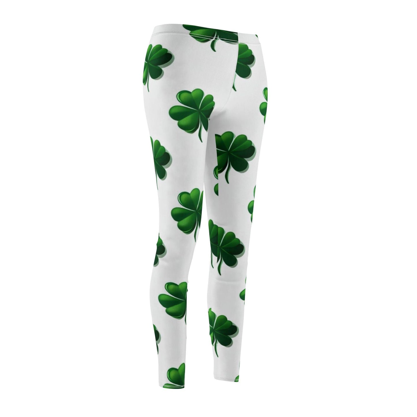 Women's Mid-Rise Shamrock Leggings   St Patricks Day Edition!