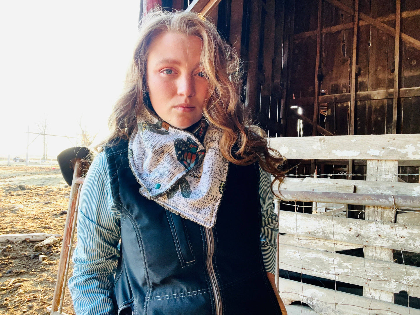 Josie - Cowboy Cowl