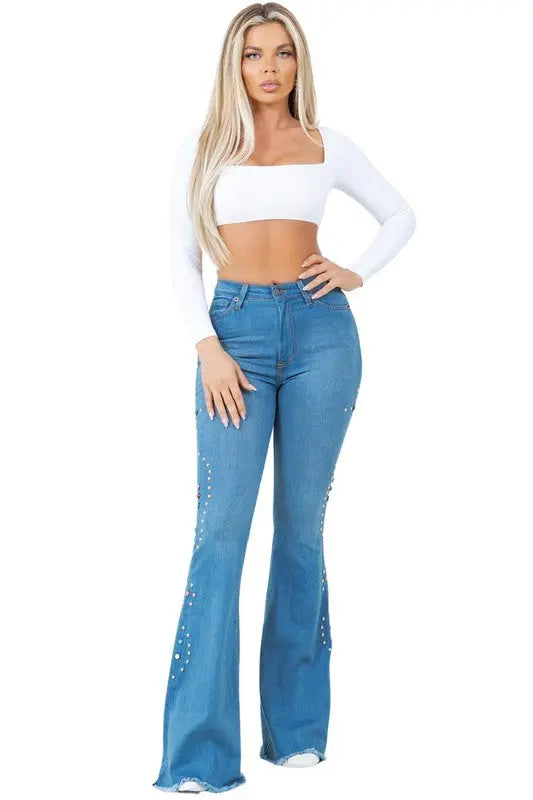 Santa Rosa Bell Bottom Jeans -34” Inseam