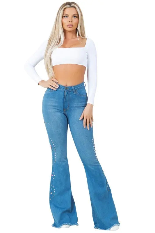 Santa Rosa Bell Bottom Jeans -34” Inseam