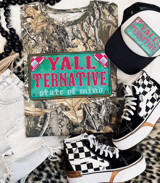 Yallternative Tag Camo Tee